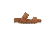 Timberland Womens Malibu Waves Slide Sandals Flip Flops - Rust Nubuck - US7