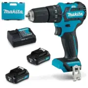 MAKITA 12V Max Brushless 2.0Ah Li-Ion CXT Cordless Hammer Driver Drill Combo Kit