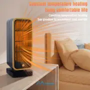 500W Portable Electric PTC Space Heater Garage Hot Air Fan for Indoor Large Room