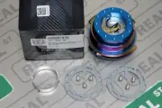NRG Steering Wheel Quick Release Gen 2.8 New Blue Body w/ Neo Chrome Ring (for: Toyota)