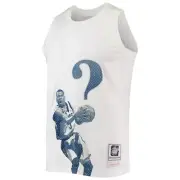 Mitchell & Ness Men’s Allen Iverson Georgetown The Answer Jersey Extra Large XL