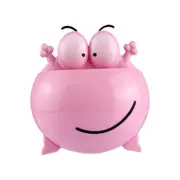 4PCS Frog Shaped Toothbrush Holder with Suction Cups Color ??Pink