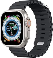 [Lifenova] Sport Ocean Bands Compatible with Apple Watch Band 42mm 44mm 45mm 49mm for Women Men Waterproof Strap Replacement Wristbands Accessories for iWatch Apple Watch Ultra SE Series 8/7/6/5/4/3/2/1