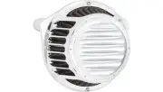 Arlen Ness Rough Crafts Round Air Cleaner Kit Chrome #RC-600-024 Harley Davidson