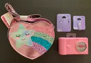 Kid’s Shooting Star Purse Make Up Set Earrings Ear Cuff Claire’s New