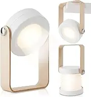 CozyBerry® Rechargeable LED Lantern Lamp, 2000 mAh Dimmable Multi-Functional Portable Light, Bedside Lamp for Bedroom, Living Room, Outdoor, Office, Camping