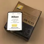 NIKON 全新 尼康 EN-EL19 原廠電池 S4100 S4300 S4400 S6700 W100 W150