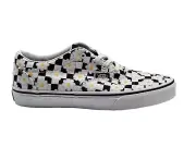 Vans Doheny Flower Daisy Checkerboard Missy White Shoes VN0A45JWJBW Size 5