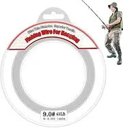 Xvilmaun Clear Fishing Wire for Crafts - Nylon Lines for Garland | 50 Lb Fishing Lines Invisible Fishing Wire Fish String for Christmas Hangable Decoration 328ft