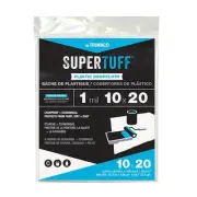 Trimaco Drop Cloth,LDPE,10 ft.Lx20 ft.W. 03306 Trimaco 03306 4 ft x 20 ft