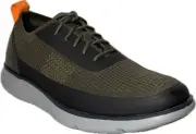 COLE HAAN Men's Zerogrand Omni Dark Olive Knit Lightweight Sneaker, C35239