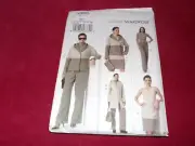 VOGUE #V9163 - LADIES CONTRAST JACKET-RAINCOAT-SKIRT & PANT PATTERN 14-22 FF