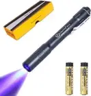 Blacklight 365nm UV Flashlight with High Power Output, Pure Beam for UV Curing