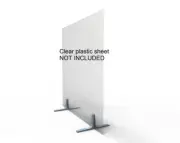 Sneeze Guard Brackets | Self-adhesive Sneeze Guard Mounts | Sheet Holders Stands
