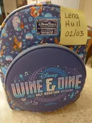 DISNEY LOUNGEFLY WINE & DINE HALF MARATHON WEEKEND 2022 MINI BACKPACK - NWT!