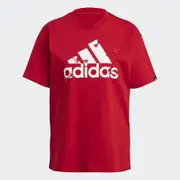 ADIDAS W VALENTINE G T 女短袖上衣 GL0877 紅