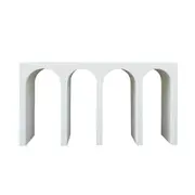 [James Lane] Delphi Console Table Pure White