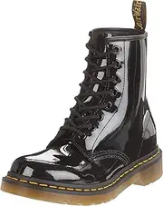 [Dr. Martens] 1460 Originals Eight-Eye Lace-Up Boot,Black Patent Lamper,7 UK / 8 M US Mens / 9 M US Womens
