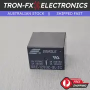 1PCS SRE-12VDC-SL-2C RELAY GENERAL PURPOSE NON LATCHING DPDT 5A 12V 8 Pin