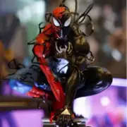 38cm Venom Spiderman Symbiote Action Figure Toys Gk Super