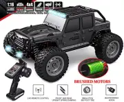 16103 Fast Rc Cars Off Road 4WD with LED Headlights,2.4G Remote Control Truck