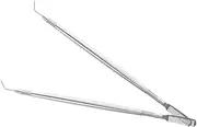 [Ipetboom] 2pcs Eyelash Curler Kit Lash Supplies Lash Comb Lash Lift Glue Eyelash Lifter Eyelash Applicator Tool Lash Separator Tool Curl Lashes Tool Lash Lift Tools Rose Gold Stainless Steel