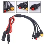 For ECOFLOW River Solar Adapter Kit 12AWG-18AWG Wires 7A Current Capacity