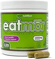 Eatmor Appetite Stimulant | Weight Gain Pills for Men and Women | Natural Hunger Boosting Orxegenic Supplement | VH Nutrition | 120 Capsules | 30 Day Supply