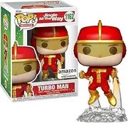 Funko PoP! Jingle All The Way - Turbo Man Flying Vinyl Figure, 10 cm Height