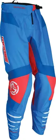 Moose Offroad Qualifier S25, textile pants , color: Blue/Red/White , size: 32