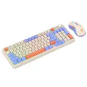 K82 Gaming Keyboard RGB Light USB Port with Mouse Luminous Keyboard Hot-Swappabl