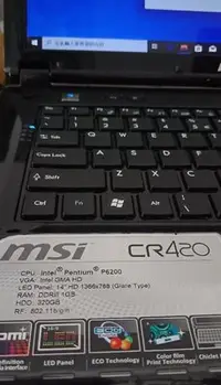 在飛比找Yahoo!奇摩拍賣優惠-微星 MSI CR420 CR420MX CX420 CX4