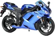 Metal Simulation Motorcycle 1:12 for Kawasaki Ninja ZX6R Sports Alloy Racing Motorcycle Model Adult Collectible Displays Display Souvenir
