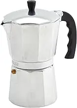 IMUSA USA B120-44V 9 Cup Alum Coffeemaker, Silver