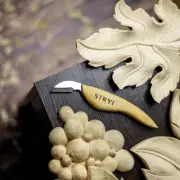Forged wood carving knife, Chip carving knife, Whittling knife, Delicate Knife