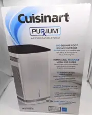 Cuisinart Air Purifier for Countertop/Medium Room, H13 HEPA Filter, CAP-500