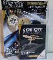 Eaglemoss U.S.S. Enterprise NCC-1701 Gold Model Starship (Limited Edition)