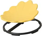 Kids Swivel Chair Kids Sensory Chair 360° Rotating Anti Slip Boys and Girls Balance Coordination Training Sensory Toy Chair, Yellow