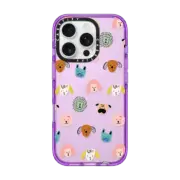 iPhone 16 Pro Impact Case Dog Faces