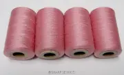 MAUVE #606 SPUN POLYESTER SERGER & QUILTING THREAD 4 TUBES 1000 YDS. EACH