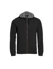 Clique Mens Classic Full Zip Hoodie