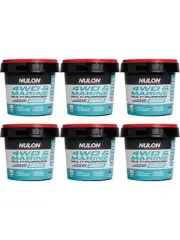 6 x Nulon 4WD and Marine Multi-Purpose Lithium Complex Grease 500G M4MG-T