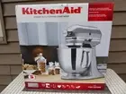 KitchenAid KSM150PSMC 5-Qt 325 Watt Tilt-Head Stand Mixer - Chrome NEW in BOX