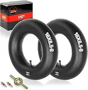 1PZ QLM-7PF 16x6.50-8 Inner Tube with Straight Valve Replacement for ATV Quad 4 Wheeler Wheelbarrow Lawn Mower Golf Cart Tractor Tillers Railers