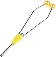 harayaa Fly Tying Tool, Fly Fishing Accessories,Bobbin Thread Holder, Portable,Sturdy, Easy to Use,Tying Equipment Professional, Yellow