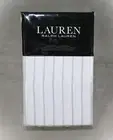 Ralph Lauren Spencer Stripe Sateen Cotton Standard Pillowcases White Sage Green