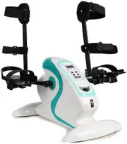 Electric Pedal Exerciser With Leg Protector For Seniors,portable Fitness Cycle For Arm/leg,electronic Physical Therapy Rehab-yezi