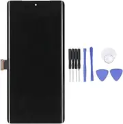 Phone Screen Assembly for Pixel 7 Pro Professional HD Touch Screen Digitizer Assembly Kit with Fingerprint and Repair Tool, Pixel 7 Pro Touch Screen Assembly Kit, Pixel 7 Pro