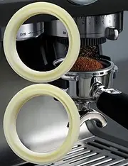 2PCS Coffee Machine Brew Group Head Seal Gaskets, 54mm Silicone Steam Ring for Breville, Group Head Gasket for breville espresso machine, Sealing Ring for BES810 BES840 BES860 BES870 BES878 BES450