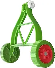 Daseeme Labor-Saving Auxiliary Wheel of Lithium-Ion Mower Adjustable Support Wheels Set for Cordless Grass Trimmer